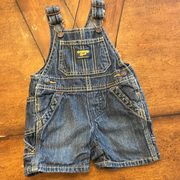 6 mo OshKosh B’gosh denim overalls - Never been worn - Picture 1 of 3